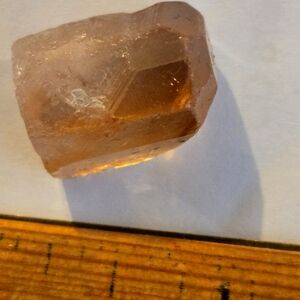 Raw Orange Topaz Crystal Gemstone